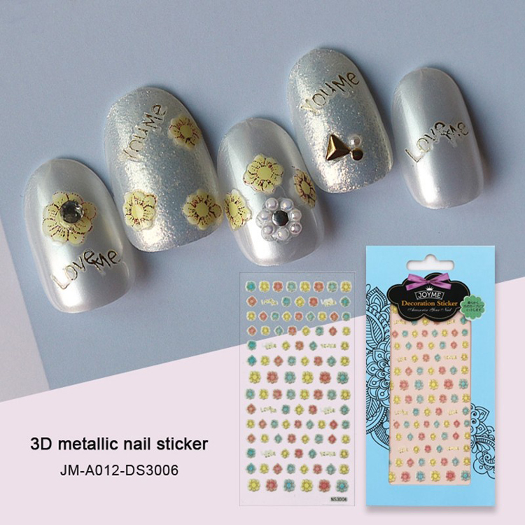 Flower 3D Nail Sticker