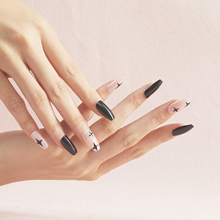 HOT SELLING SHORT COFFIN NAIL TIP